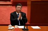 Le président chinois Xi Jinping lors du 110e anniversaire de la révolution du Xinhai, à Pékin le 9 octobre 2021