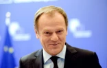 Le président du Conseil européen Donald Tusk le 17 février 2016 à Bruxelles