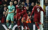 Les attaquants de Liverpool, Sadio Mané-Mohamed Salah-Firmino, ont tous marqué dans le large succès contre  Arsenal, à Anfield, le 29 décembre 2018