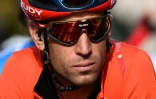 L'Italien Vincenzo Nibali au départ du Tour de Lombardie 2019, à Bergame, le 12 octobre