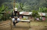 Un ancien enfant-soldat enrôlé dans les FARC à Tacueyo le 16 mars 2016