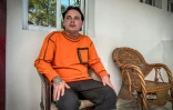 Le Colombien Hugo Palencia Ropero, expulsé des Etats-Unis vers la République démocratique du Congo (RDC), dans un hôtel de Kinshasa, le 22 avril 2026