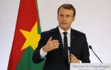 Emmanuel Macron prononce un discours à l'université de Ouagadougou le 28 novembre 2017