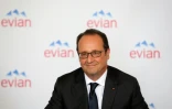Le président français François Hollande à Evian-les-Bains dans les Alpes françaises, le 2 septembre 2016