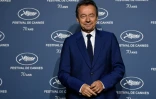 Michel Denisot, le 20 septembre 2016 à Paris  à son arrivée à une cérémonie pour les 70 ans du Festival de Cannes