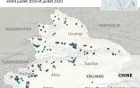 Centres de détention présumés au Xinjiang