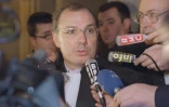 Me Gérard Boulanger (c), le 21 octobre 1999 à la Cour de Cassation de Paris