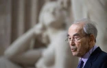 L'ancien garde des Sceaux, Robert Badinter, lors des célébrations du 40e anniversaire de l'abolition de la peine de mort au Panthéon, le 9 octobre 2021 à Paris