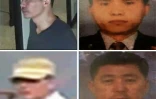 Montage photos fourni le 19 février 2017 de quatre suspects nord-coréens recherchés par la police malaisienne dans l'enquête sur l'assassinat de Kim Jong-Nam, demi-frère du leader nord-coréen Kim Jong-Un