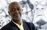 Roland Lumumba, fils de l'ancien Premier ministre congolais assassiné Patrice Lumumba, à l'ambassade congolaise à Bruxelles, le 17 juin 2022