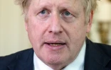 Le Premier ministre britannique Boris Johnson après son hospitalisation, à Londres le 12 avril 2020
