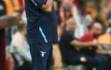 L'entraîneur de la Lazio, Maurizio Sarri, durant le match de Ligue Europa contre Galatasaray, au Ali Sami Yen Sports Complexe d'Istanbul le 16 septembre 2021