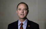 Le démocrate Adam Schiff réagit le 8 octobre 2019 à l'annonce que l'ambassadeur Gordon Sondland ne viendra pas témoigner au Congrès
