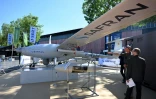 Un drone Safran au salon Eurosatory, à Villepinte, dans la banlieue nord de Paris, le 13 juin 2022 