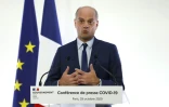 Jean-Michel Blanquer lors d'un point presse sanitaire le 29 octobre 2020