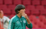 Joachim Löw lors d'une séance d'entraînement le 12 octobre 2018 veille du match face aux Pays-Bas