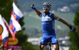 Le triomphe de Julian Alaphilippe dans la 3e étape du Tour de France à Epernay, le 8 juillet 2019