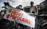 Affiche du Nouveau Front Populaire le 3 juillet 2024 à Bordeaux