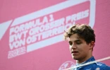 Le Britannique Lando Norris (McLaren) après sa 3e place au GP d'Autriche, le 4 juillet 2021 à Spielberg