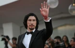 L'acteur américain Adam Driver à la 80e Mostra de Venise pour le film "Ferrari", le 31 août 2023