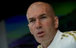 L'entraîneur du Real Madrid, Zinédine Zidane, en conférence de presse à Madrid, le 29 février 2020
