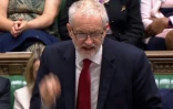 Le leader travailliste Jeremy Corbyn, le 3 septembre 2019 au Parlement britannique de Londres