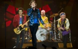Les Rollings Stones sur scène à Sao Paulo, au Brésil, le 24 février 2016