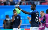 Paul Pogba contre l'Australie, le 16 juin 2018 à Kazan