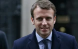 Le candidat à la présidentielle française Emmanuel Macron à Londres, le 21 février 2017 