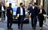 Le candidat à l'investiture LREM pour la mairie de Paris Cédric Villani le 9 juillet 2019 à Paris