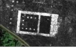 Photo non datée diffusée l 4 juin 2020 par l'Université de Cambridge montre une cartographie réalisée avec un radar à pénétration de sol (GPR) de l'ancienne cité romaine Falerii Novi, près de Rome