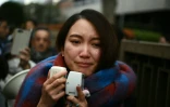 La journaliste japonaise Shiori Ito devant le tribunal de district de Tokyo, le 18 décembre 2019, après le jugement sur une action en dommages et intérêts intentée par elle, accusant un ancien journaliste de télévision de viol