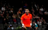 Arthur Fils vainqueur du Croate Marin Cilic au Masters de Paris-Bercy, le 29 octobre 2024 