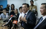 Le ministre malaisien des Transports, Liow Tiong Lai, en conférence de presse le 03 mars 2016 à Kuala Lumpur
