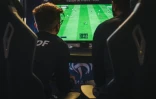 16 joueurs professionnels de efoot en compétitions pour désigner les 6 meilleurs français 2019 de la FIFA lors du camp de base à Clairefontaine, le 12 février 2019 