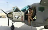 La première femme pilote afghane Niloofar Rahmani le 26 avril 2015 à Kaboul
