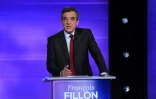 François Fillon lors du débat télévisé de l'entre-deux-tours de la primaire de la droite et du centre, le 24 novembre 2016 à Paris