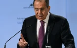 Le chef de la diplomatie russe Sergueï Lavrov à Munich le 16 février 2019