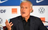 Le sélectionneur des Bleus Didier Deschamps en conférence de presse, le 1er octobre 2020 à Paris