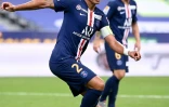 Le capitaine du Paris SG Thiago Silva durant la finale de la Coupe de la Ligue contre Lyon le 31 juillet au Stade de France
