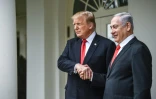 Le président américain Donald Trump (g) et le Premier ministre israélien Benjamin Netanyahu, le 25 mars 2019 à la Maison Blanche, à Washington
