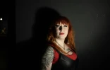 Svetlana Ramonka, organisatrice de concerts, lors d'une interview dans une discothèque de Minsk, le 25 janvier 2025 au Bélarus