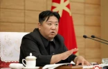 Le leader nord-coréen Kim Jong Un à Pyongyang le 21 mai 2022