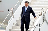 Xi Jinping arrivant à San Francisco, le 14 novembre 2023