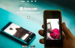 Le défenseur du PSG Serge Aurier dérape lors d'un échange avec des internautes via l'application Periscope, le 13 février 2016 à Paris