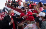 Mark Meadows, l'ancien chef de cabinet de Donald Trump, lors d'un meeting de campagne à Sanford, en Floride, le 12 octobre 2020