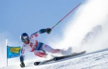Le Français Alexis Pinturault lors de la 1re manche du slalom géant de Sölden, le 27 octobre 2019