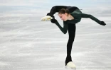 La Russe Kamila Valieva le 13 février 2022 à l'entraînement aux Jeux olympiques de Pékin