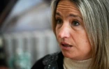 Natacha Romano, avocate de la plaignante qui accuse de viol deux joueurs du XV de France, le 10 juillet 2024 lors d'une interview avec l'AFP à Mendoza, en Argentine