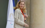 La ministre de l'Education nationale Nicole Belloubet le 24 avril 2024 à Paris